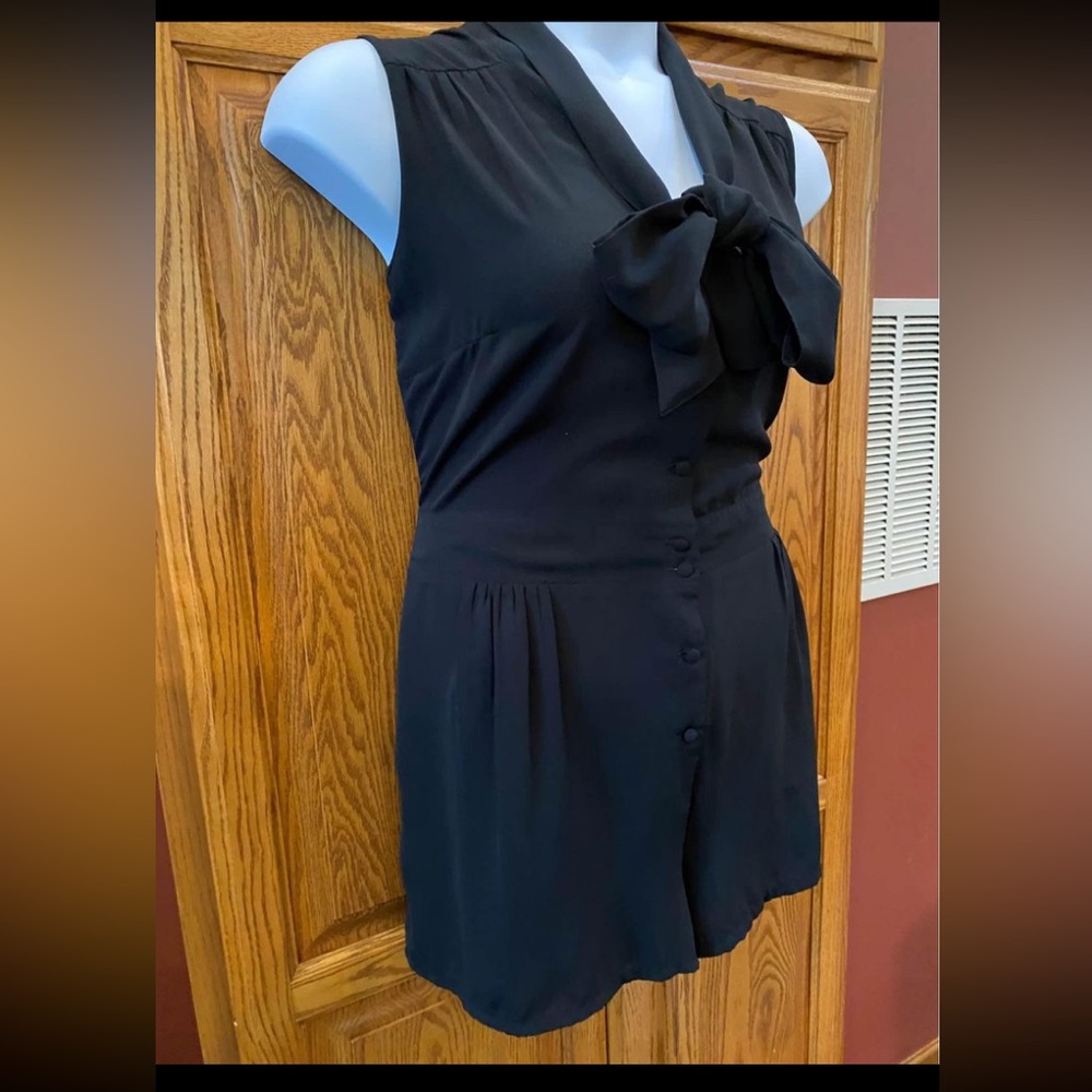 ASOS Romper with Front Bow Detail, Size 14